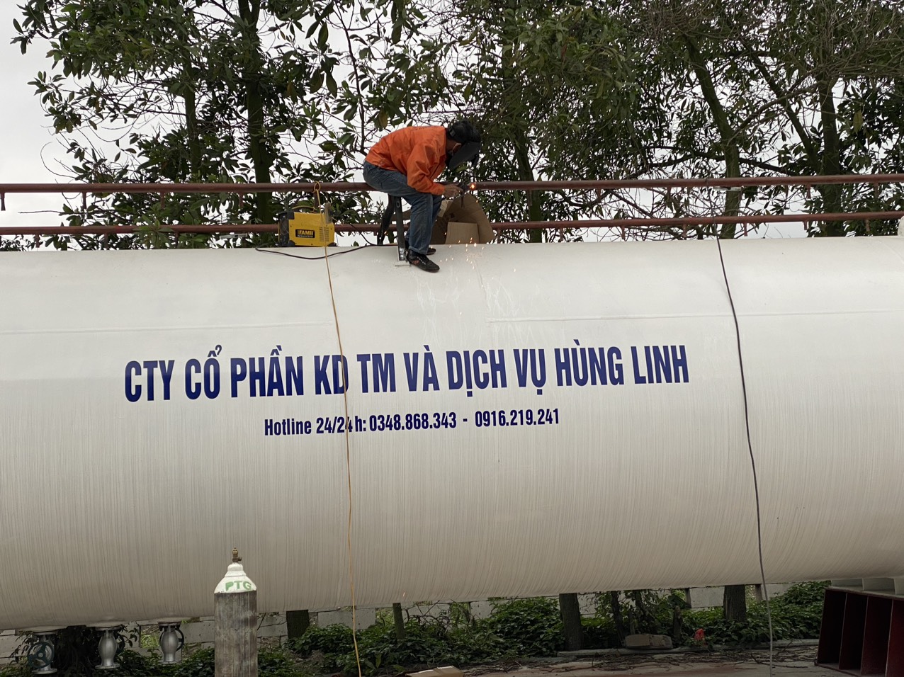 Thay thế – Sửa chữa thiết bị gas công nghiệp | Hùng Linh Gas